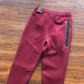 NIKE TECH FLEECE PANTS x BURGUNDY