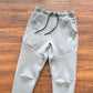 NIKE TECH FLEECE PANTS x GREY/WHITE