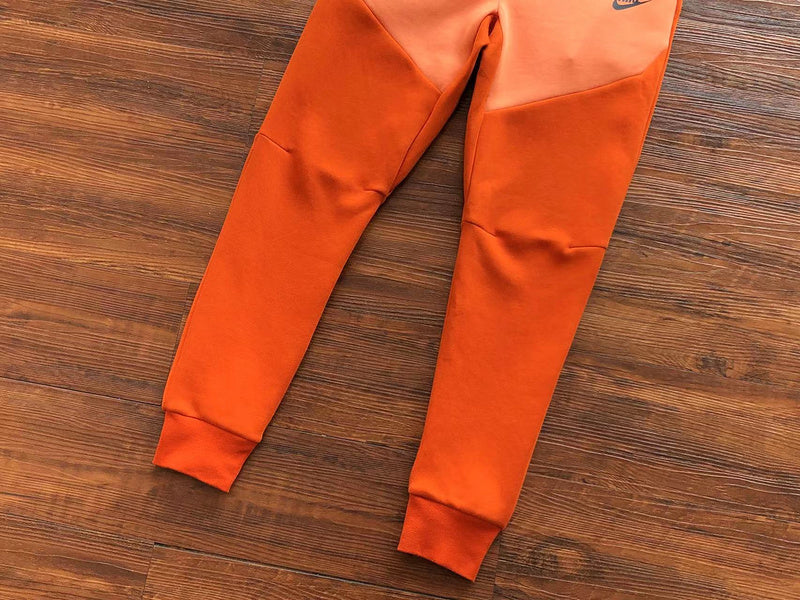 NIKE TECH FLEECE PANTS x CAMPFIRE ORANGE