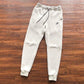 NIKE TECH FLEECE PANTS x CREAMY WHITE