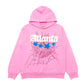 SP5DER ATLANTA HOODIE PINK