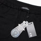 CHROME HEARTS PAINT DRIP SHORTS BLACK