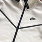 NIKE TECH FLEECE HOODIE x WHITE