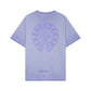 CHROME HEARTS HORSE SHOE LOGO T-SHIRT WASHED LIGHT BLUE