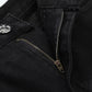 CHROME HEARTS DOUBLE CROSS JEANS BLACK
