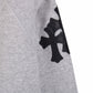 CHROME HEARTS CROSS PATCH SWEATSHIRT GREY