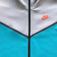 NIKE TECH FLEECE HOODIE x WOLF GREY/AQUAMARINE/ORANGE