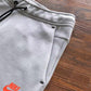 NIKE TECH FLEECE PANTS x WOLF GREY/AQUAMARINE/ORANGE
