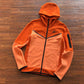 NIKE TECH FLEECE HOODIE x CAMPFIRE ORANGE