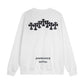 CHROME HEARTS CROSS PATCH SWEATSHIRT WHITE