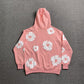 DENIM TEARS COTTON WREATH HOODIE PEACH
