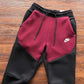 NIKE TECH FLEECE PANTS x DARK BEETROOT/PHANTOM
