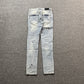 AMIRI MX1 PAINTER JEANS BLUE