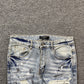 AMIRI MX1 PAINTER JEANS BLUE
