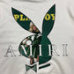AMIRI PLAYBOY LOGO HOODIE WHITE GREEN