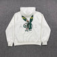 AMIRI PLAYBOY LOGO HOODIE WHITE GREEN
