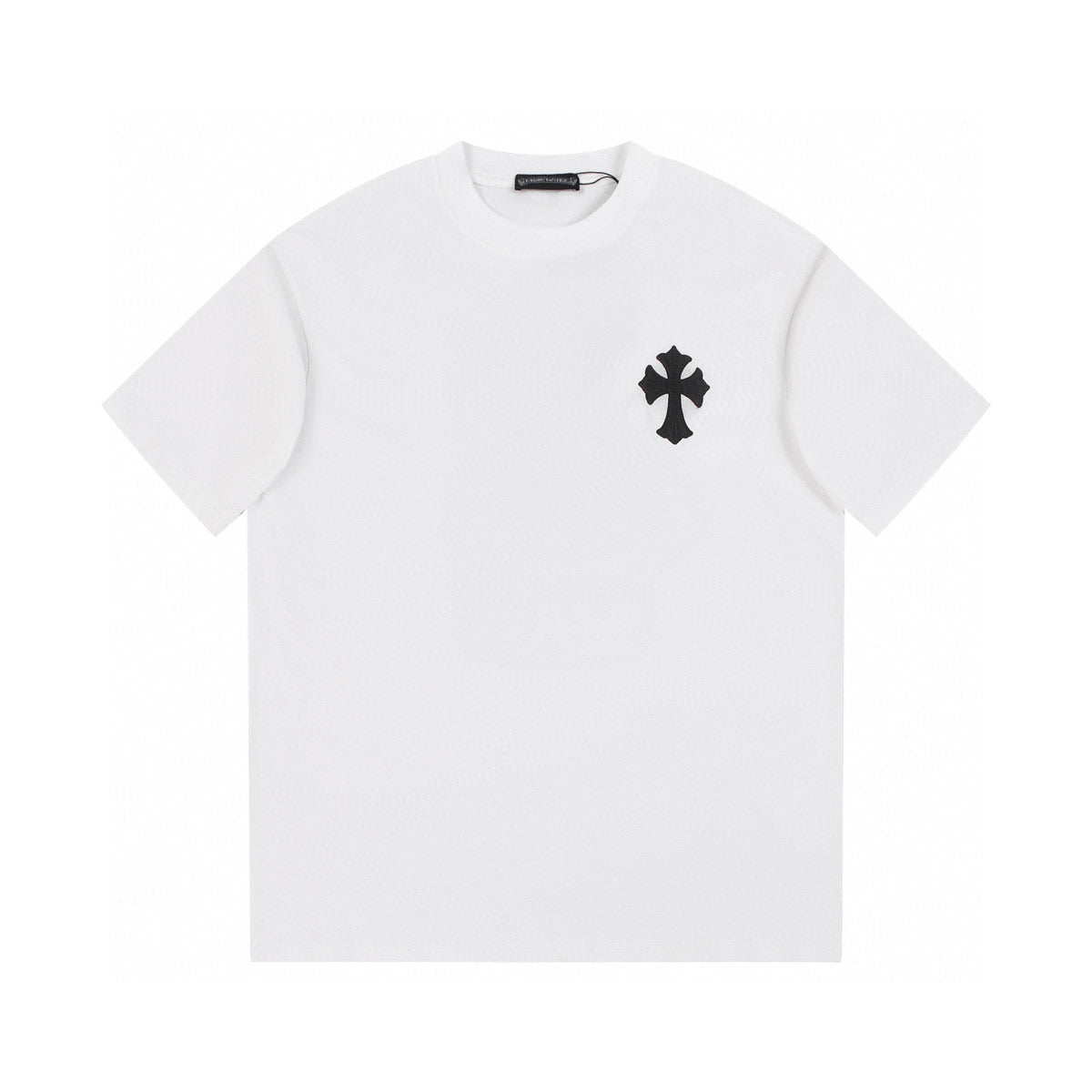 CHROME HEARTS BLACK CROSS T-SHIRT WHITE