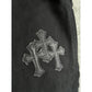 CHROME HEARTS BLACK DOUBLE KNEE CARPENTER JEANS