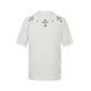CHROME HEARTS CROSS PATCH COLLAR T-SHIRT WHITE