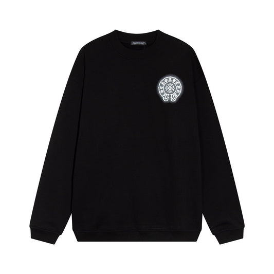 CHROME HEARTS HORSE SHOE LOGO SWEATSHIRT BLACK