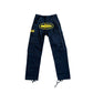 CORTEIZ ALCATRAZ GUERRILAZ CARGO PANTS BLACK/YELLOW