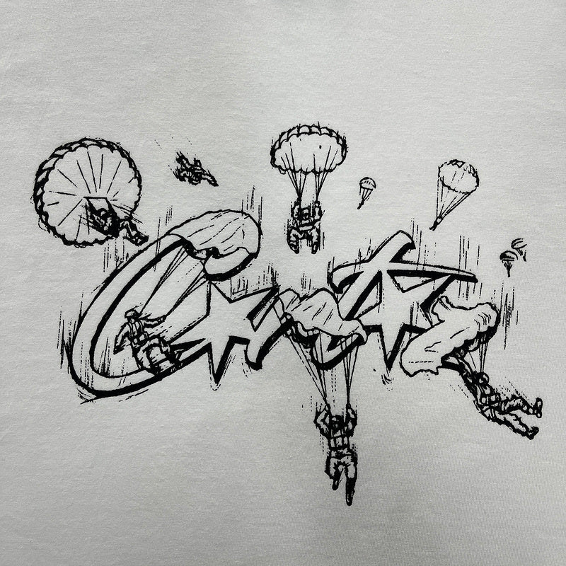 CORTEIZ ALLSTARZ SKYDIVER TEE WHITE