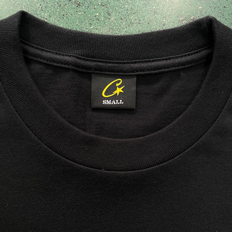 CORTEIZ ALLSTARZ T-SHIRT BLACK RASTA GRADIENT