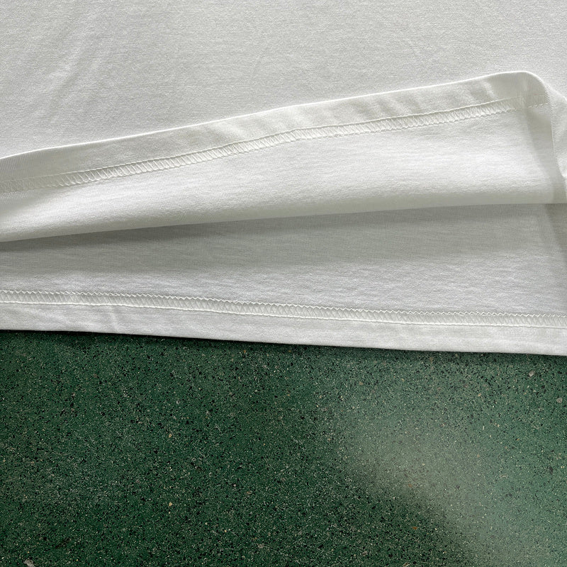 CORTEIZ GRASS ROUND TEE WHITE