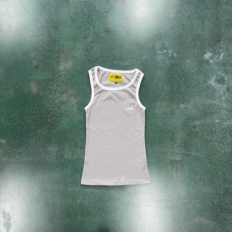 CORTEIZ OG CONTRAST TANK TOP WHITE