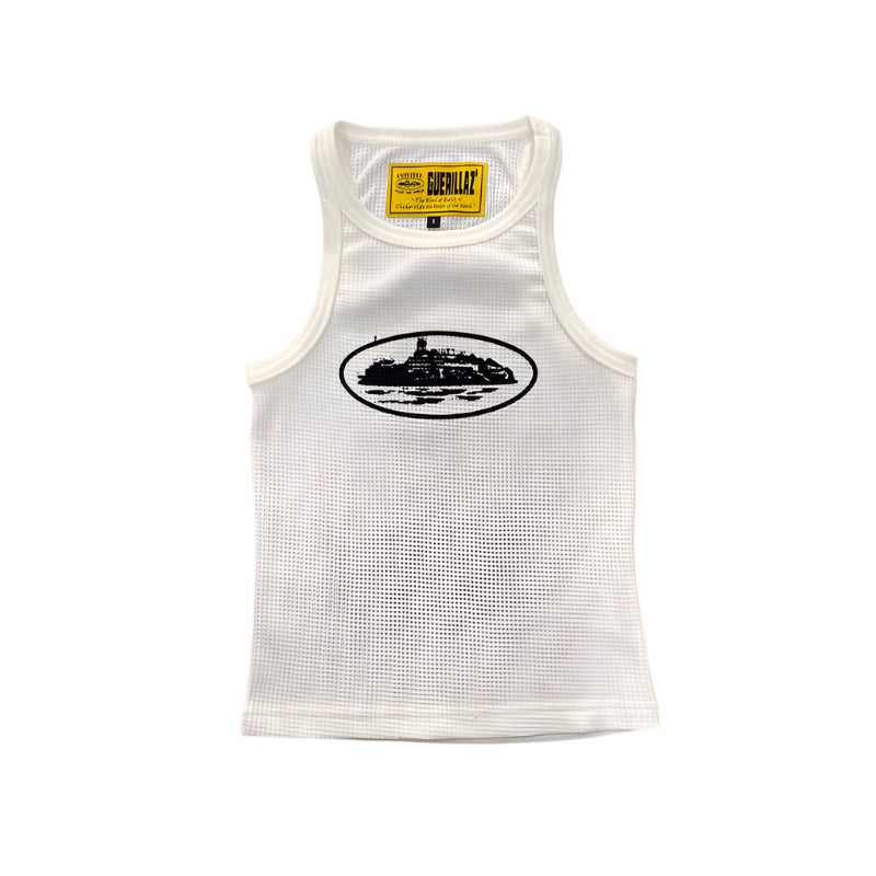 CORTEIZ RTW OG WOMEN'S ALCATRAZ TANK TOP WHITE