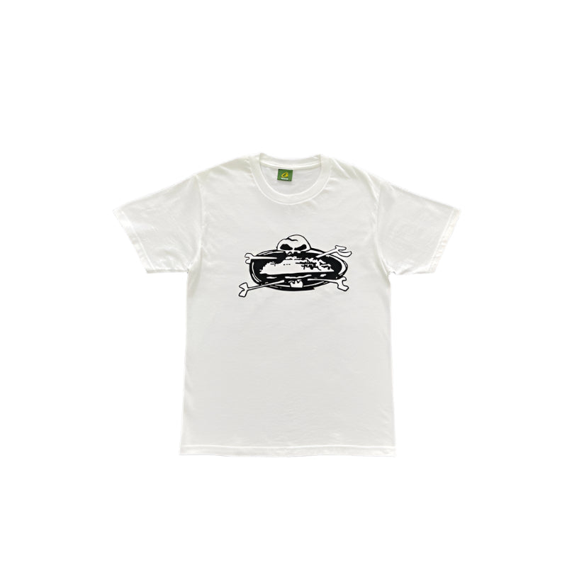 CORTEIZ SKULL T-SHIRT WHITE