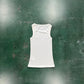 CORTEIZ WAFFLE TANK TOP WHITE