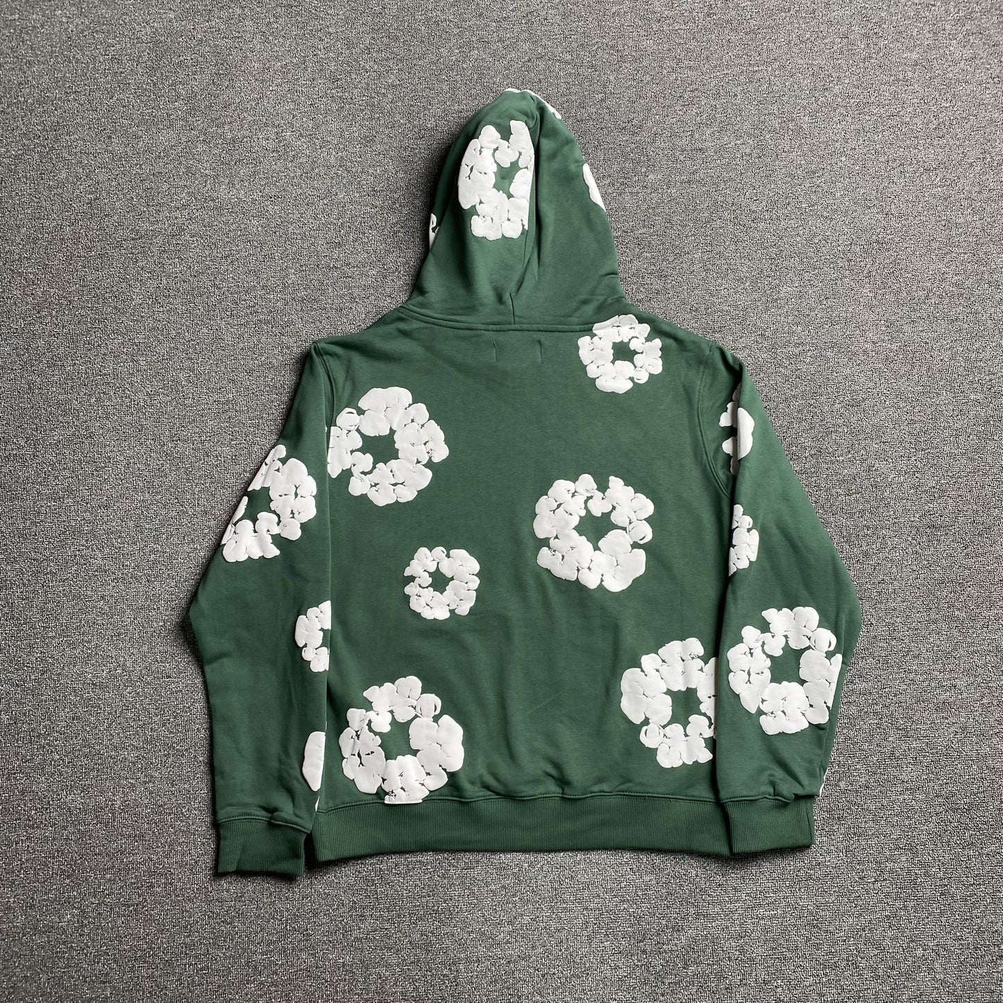 DENIM TEARS COTTON WREATH HOODIE GREEN