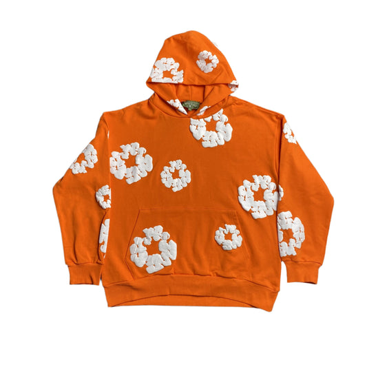 DENIM TEARS COTTON WREATH HOODIE ORANGE