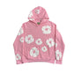 DENIM TEARS COTTON WREATH HOODIE PINK