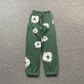 DENIM TEARS COTTON WREATH SWEATPANTS GREEN