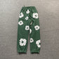 DENIM TEARS COTTON WREATH SWEATPANTS GREEN