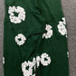 DENIM TEARS COTTON WREATH SWEATPANTS DARK GREEN