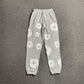 DENIM TEARS COTTON WREATH SWEATPANTS GREY