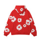 DENIM TEARS COTTON WREATH HOODIE RED