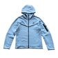 NIKE TECH FLEECE HOODIE x LIGHT BLUE