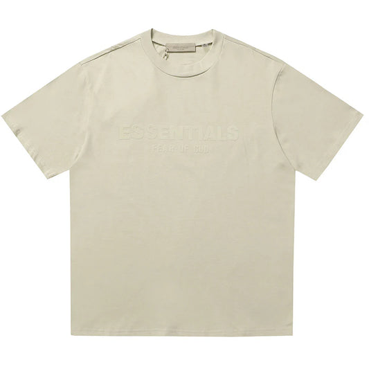 Fear Of God ESSENTIALS Logo T-Shirt Beige