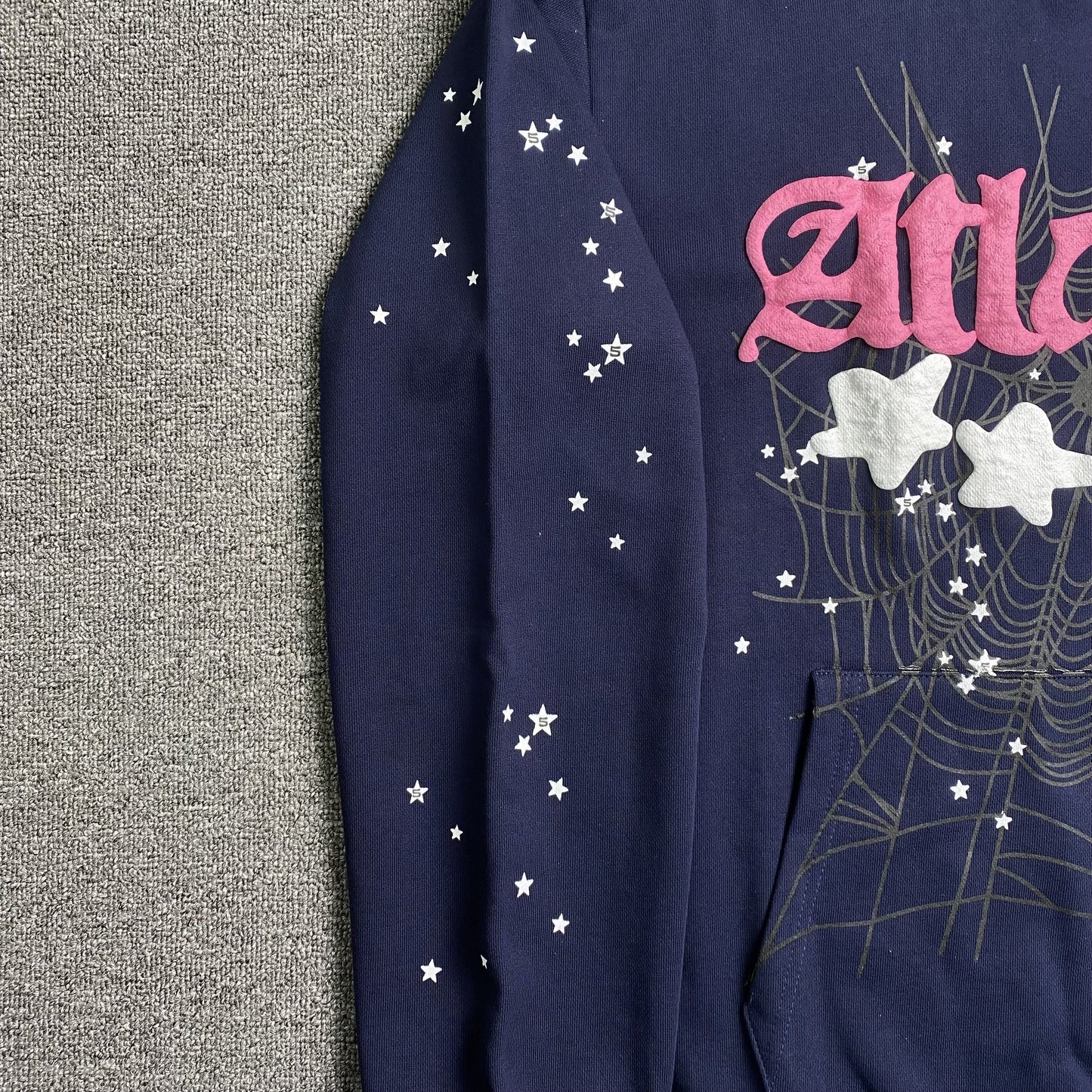 SP5DER ATLANTA HOODIE NAVY