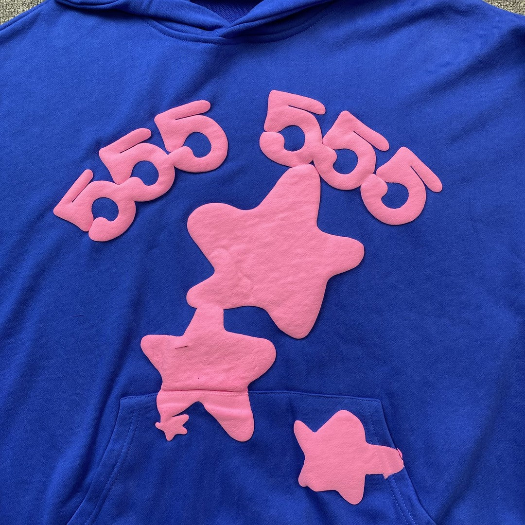 SP5DER BELUGA HOODIE BLUE