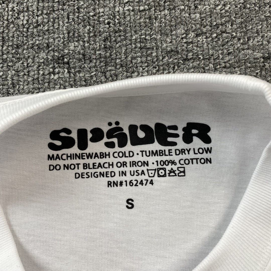 SP5DER I HEART SP5DER TEE WHITE