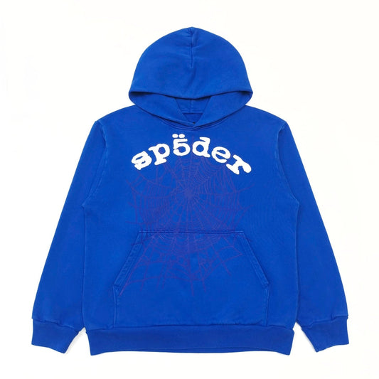 SP5DER LEGACY HOODIE BLUE