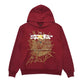 SP5DER LOGO HOODIE MAROON