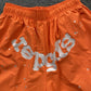 SP5DER OG WEB DOUBLE LAYER SHORT ORANGE