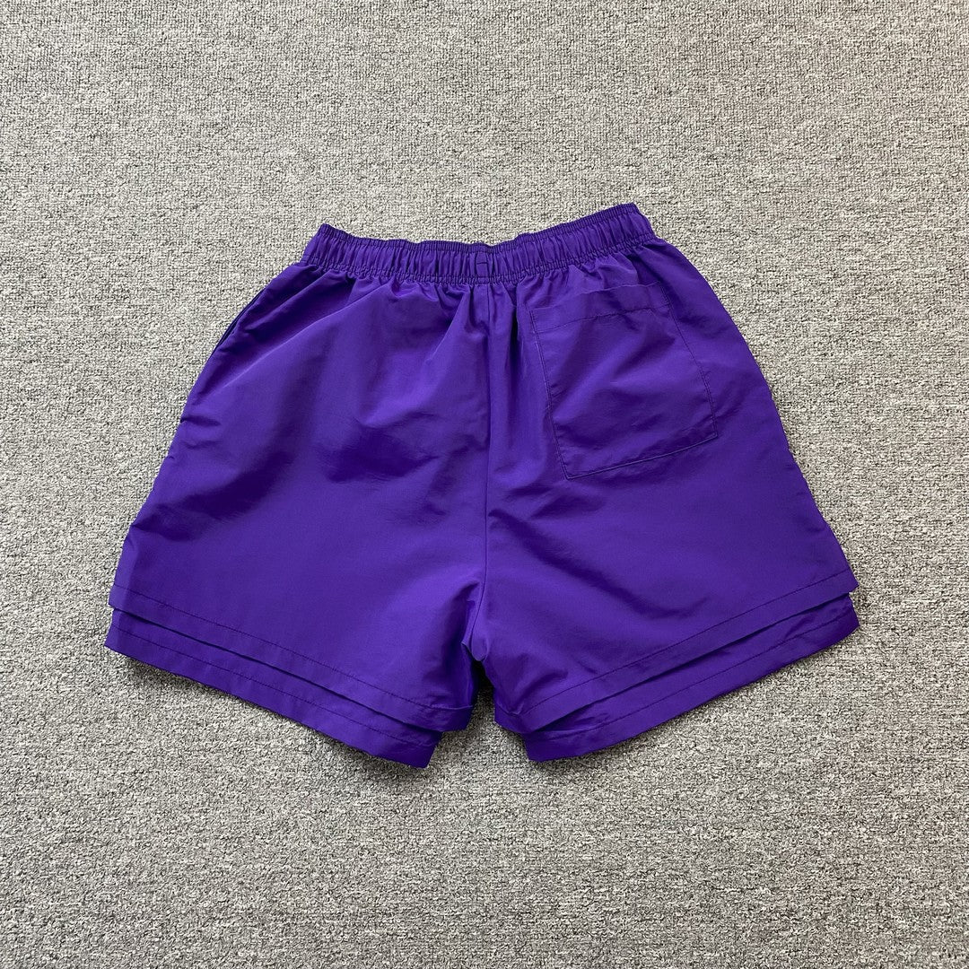 SP5DER OG WEB DOUBLE LAYER SHORT PURPLE