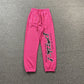 SP5DER P*NK SWEATPANTS PINK